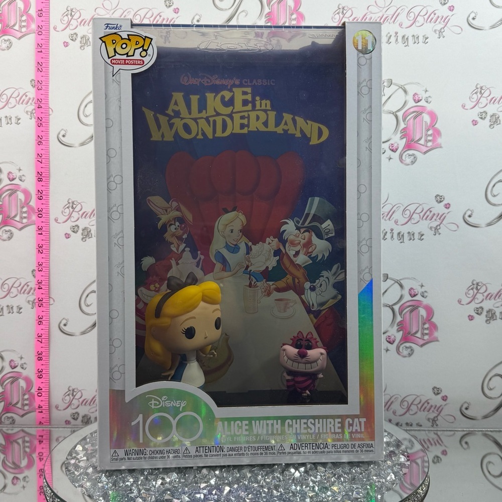 Funko Pop! Disney 100 Alice with Cheshire Cat - Alice in Wonderland large 11